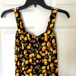 Loft Lemon Romper / Jumpsuit